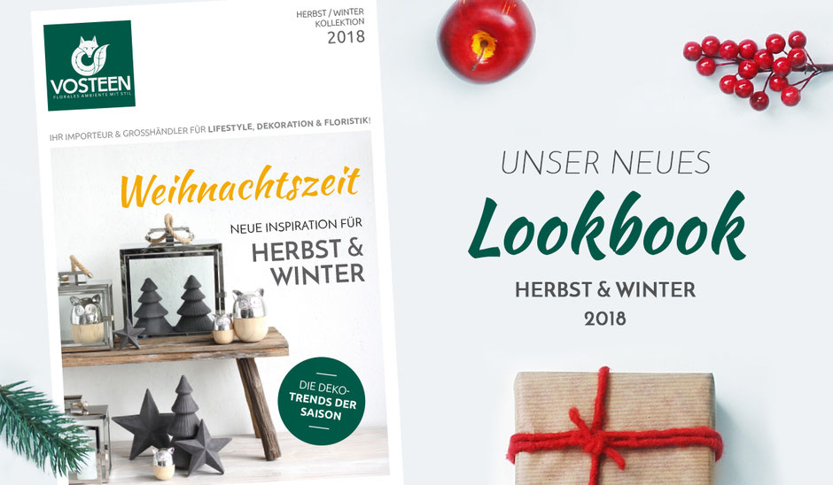 Vosteen • Floristenbedarf • neues lookbook herbst winter 2018