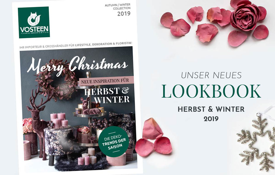 Vosteen • Floristenbedarf • neues lookbook herbst winter 2019