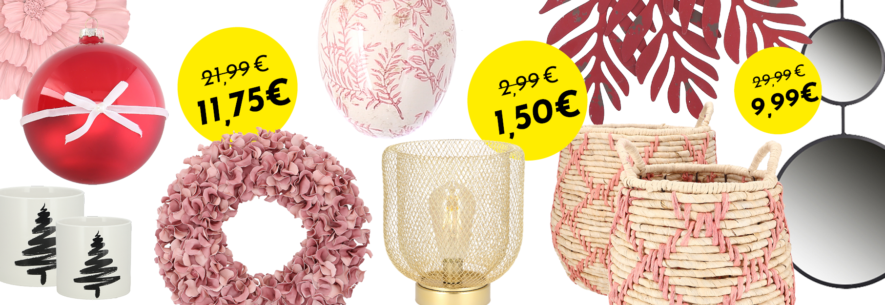 Vosteen • Floristenbedarf • Banner Lagerraeumung Artikel 1