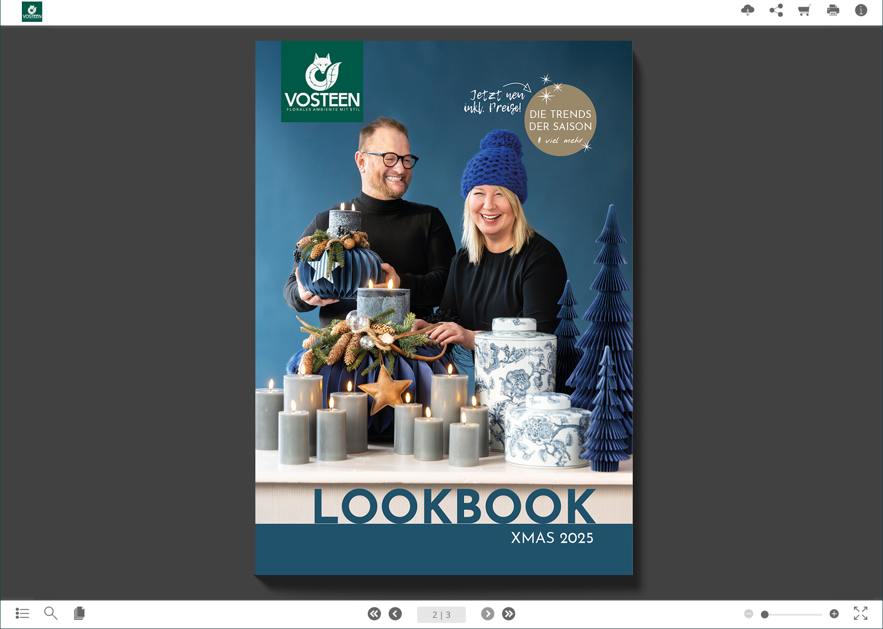 Vosteen • Floristenbedarf • Catalogues de tendances 56 Vosteen • Floristenbedarf • 25 933 nh Kat XMAS 2025 Web 1